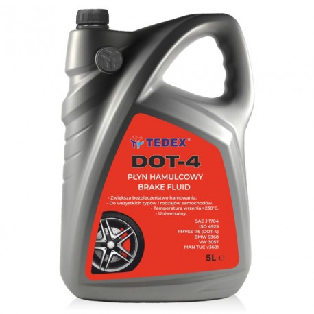 Гальмівна рідина TEDEX DOT-4